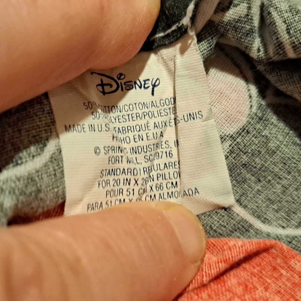 Disney Mickey Mouse Full Size Fitted Sheets With Standard Pillowcase - Picture 7 of 8